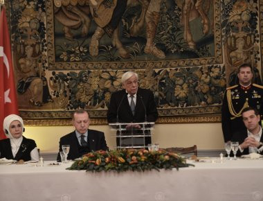 Το μενού και οι μουσικές επιλογές του δείπνου προς τιμήν του Ρ.Τ. Ερντογάν (φωτό)